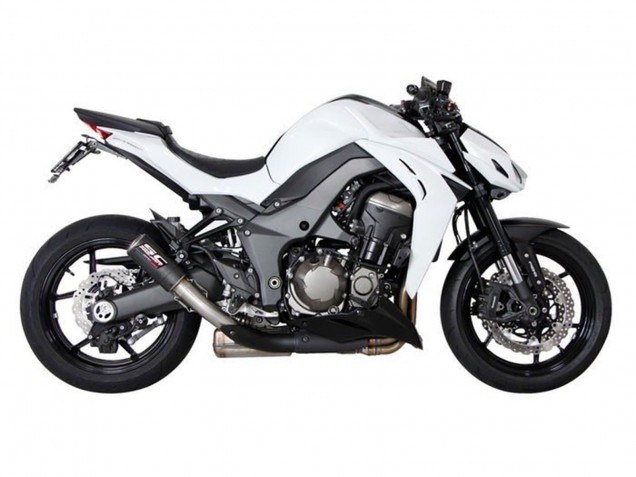 2014-2019 White Kawasaki Z1000 Motorcycle Fairings UK Stores