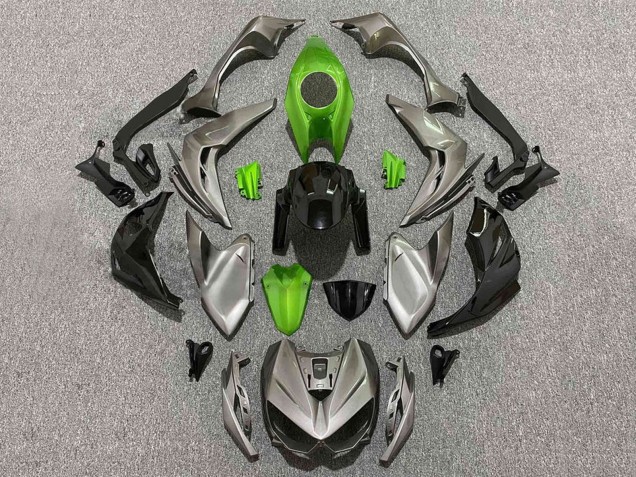 2014-2019 Grey Green Black Kawasaki Z1000 Motorcycle Fairings UK Stores