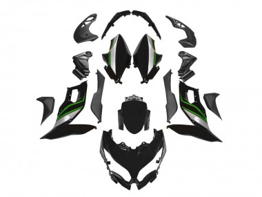 2015-2021 Black Green Silver Kawasaki Versys 650 Motorcycle Fairings UK Stores