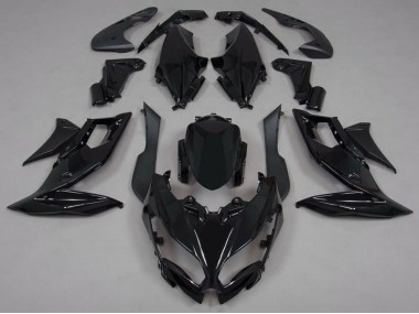 2015-2021 Glossy Black Kawasaki Versys 650 Motorcycle Fairings UK Stores