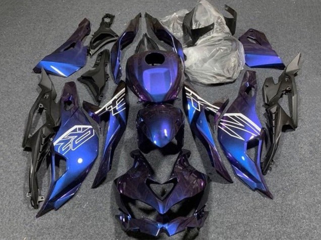 2019-2025 Purple Blue Gradient Kawasaki ZX25R ZX-25R Motorcycle Fairings UK Stores