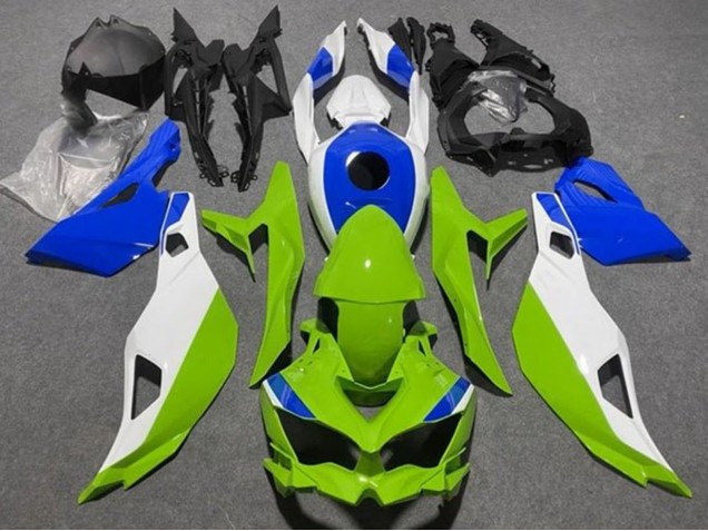 2019-2025 White Blue Green Kawasaki ZX25R ZX-25R Motorcycle Fairings UK Stores
