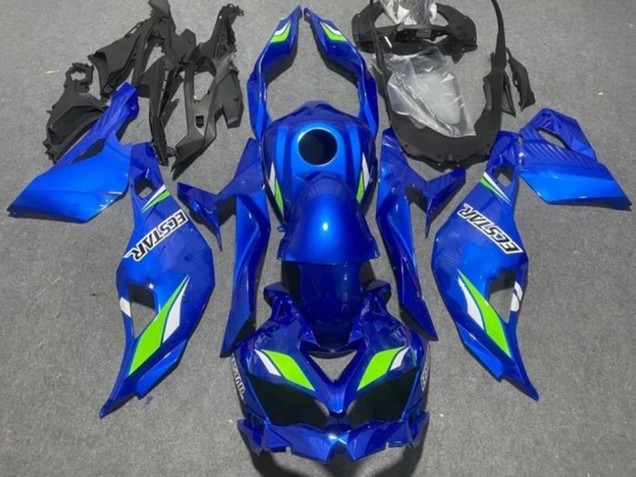 2019-2025 Blue Green Ecstar Kawasaki ZX25R ZX-25R Motorcycle Fairings UK Stores