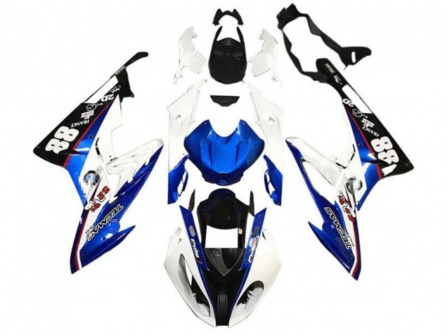 2017-2018 White Blue Black BMW S1000RR Motorcycle Fairings UK Stores