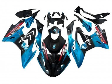 2017-2018 Blue Red Matte Black Petronas BMW S1000RR Motorcycle Fairings UK Stores