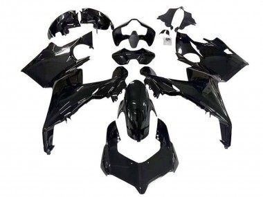 2018-2019 Glossy Black Ducati Panigale V4 V4S Motorcycle Fairings UK Stores