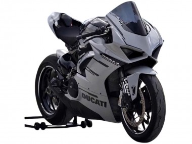 2018-2019 Grey Black Ducati Panigale V4 V4S Motorcycle Fairings UK Stores