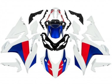 2019-2021 White Red Blue Honda CBR500R Motorcycle Fairings UK Stores
