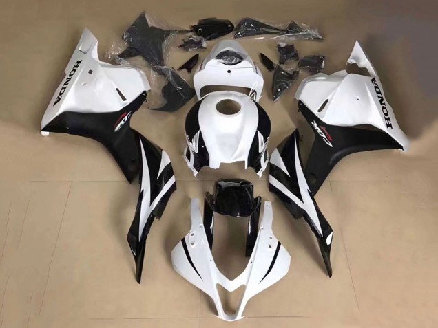 2013-2026 White Glossy Black Honda CBR600RR Motorcycle Fairing UK Stores