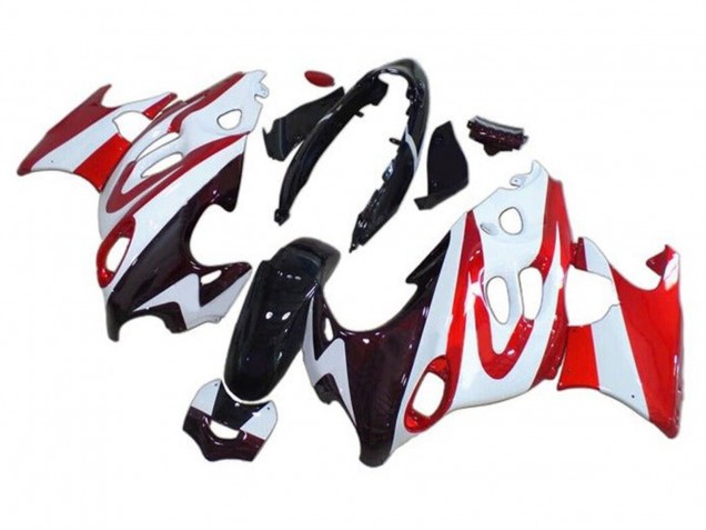 2004-2006 Glossy Black White Red Suzuki GSX600F/GSX750F Motorcycle Fairings UK Stores