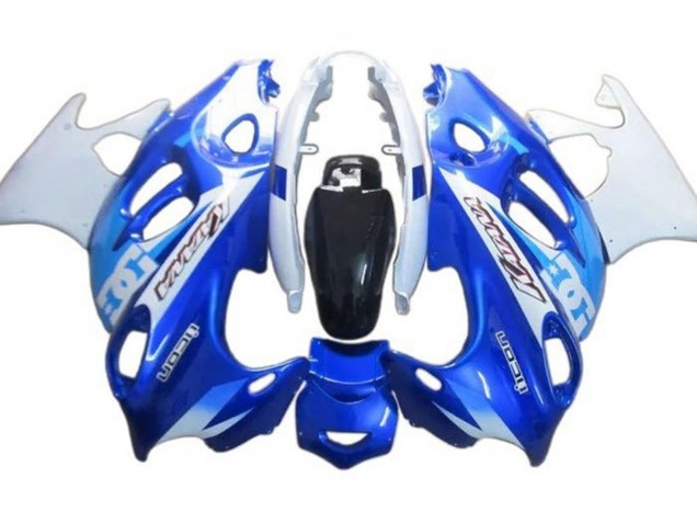 2004-2006 White Blue DC Suzuki GSX600F/GSX750F Motorcycle Fairings UK Stores