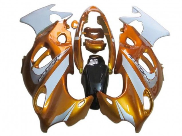 2004-2006 Orange White Suzuki GSX600F/GSX750F Motorcycle Fairings UK Stores