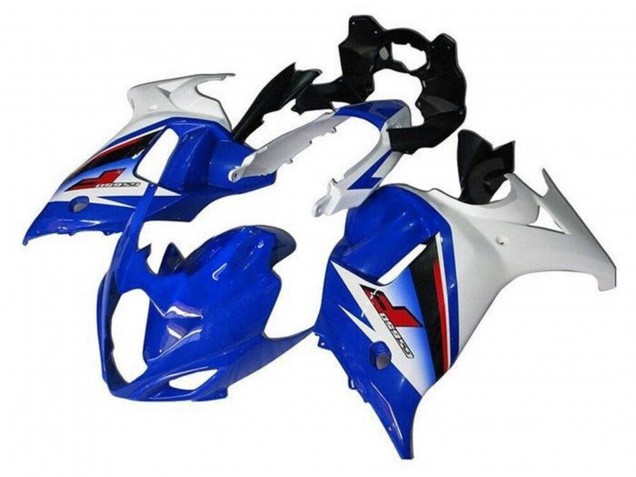 2008-2013 White Blue Red Suzuki GSX650F Motorcycle Fairings UK Stores
