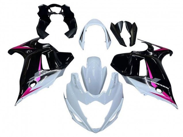 2008-2013 White Black Pink Suzuki GSX650F Motorcycle Fairings UK Stores