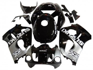 1996-2000 Black Silver Suzuki GSXR 600 / GSXR 750 Motorcycle Fairings UK Stores