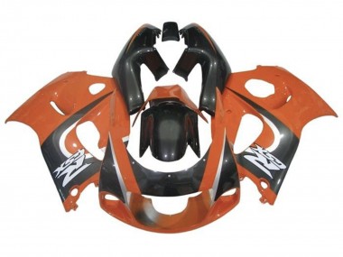 1996-2000 Orange Black Suzuki GSXR 600 / GSXR 750 Motorcycle Fairings UK Stores