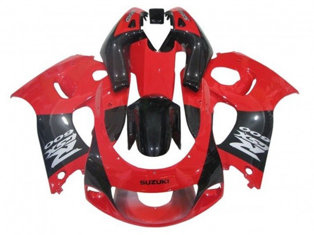 1996-2000 Red Black Grey Suzuki GSXR 600 / GSXR 750 Motorcycle Fairings UK Stores