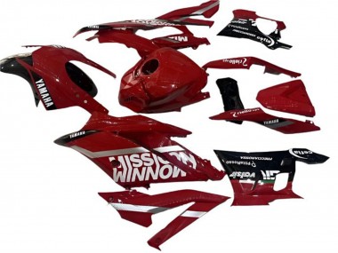 2022-2024 Red Black Valsir Yamaha YZF R3/R25 Motorcycle Fairings UK Stores