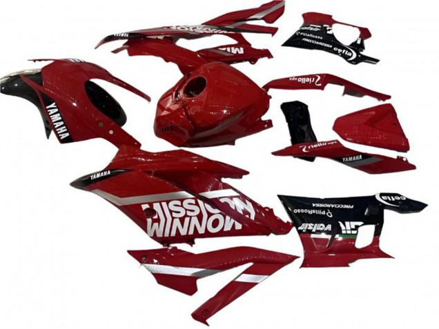 2022-2024 Red Black Valsir Yamaha YZF R3/R25 Motorcycle Fairings UK Stores