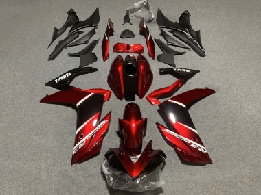2022-2024 Red White Glossy Black Yamaha YZF R3/R25 Motorcycle Fairings UK Stores