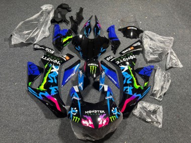 2015-2019 Black Blue Pink Green Monster ENEOS Yamaha YZF 1000 R1 Motorcycle Fairings UK Stores