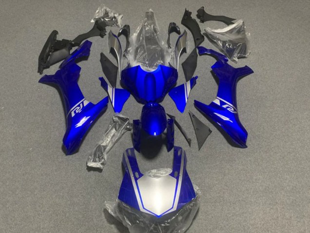 2020-2025 Blue Silver Yamaha YZF 1000 R1 Motorcycle Fairings UK Stores