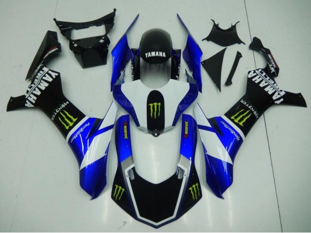 2020-2025 Blue White Black Green Monster Yamaha YZF 1000 R1 Motorcycle Fairings UK Stores