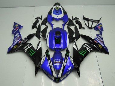 2004-2006 Blue White Black Green Monster Energy Yamaha YZF 1000 R1 Motorcycle Fairings UK Stores