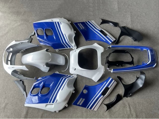 1987-1988 White Blue Honda CBR1000F Hurricane Motorcycle Fairings UK Stores