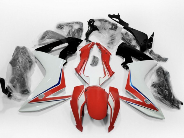 2014-2016 White Blue Red Honda CBR650F Motorcycle Fairings UK Stores