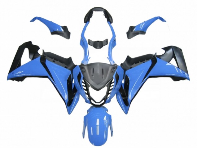 2014-2016 Sky Blue Black Honda CBR650F Motorcycle Fairings UK Stores
