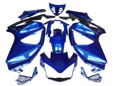 2002-2016 Blue Matte Black Honda ST1300 Motorcycle Fairings UK Stores