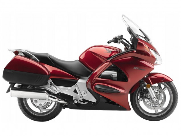 2002-2016 Dark Red Honda ST1300 Motorcycle Fairings UK Stores