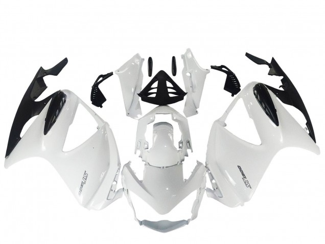 2002-2016 Pearl White Honda ST1300 Motorcycle Fairings UK Stores