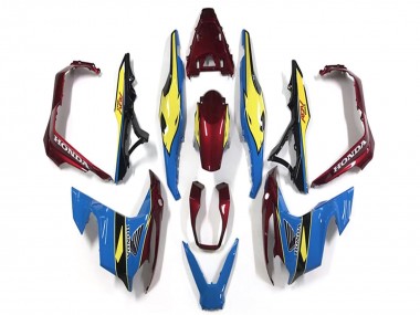 2018-2021 Blue Yellow Red Honda ADV150 Motorcycle Fairings UK Stores