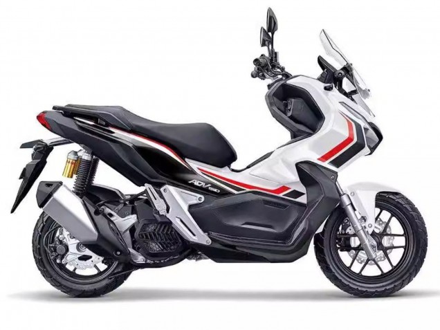 2018-2021 White Red Black Honda ADV150 Motorcycle Fairings UK Stores