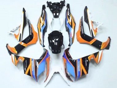 2018-2021 Blue Orange Glossy Black Honda ADV150 Motorcycle Fairings UK Stores