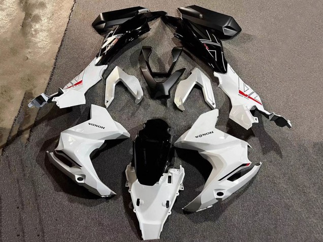 2022-2024 White Glossy Black Honda ADV160 Motorcycle Fairing UK Stores