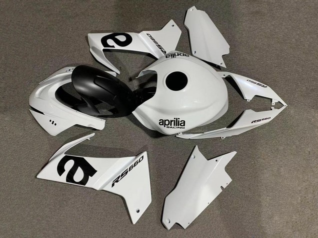 2020-2024 White Aprilia RS660 Motorcycle Fairings UK Stores
