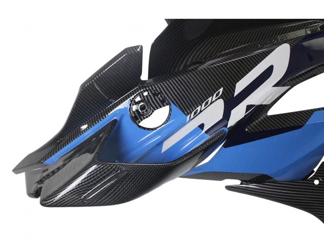 2023-2024 Blue Red Carbon Fiber BMW S1000RR Motorcycle Fairings UK Stores