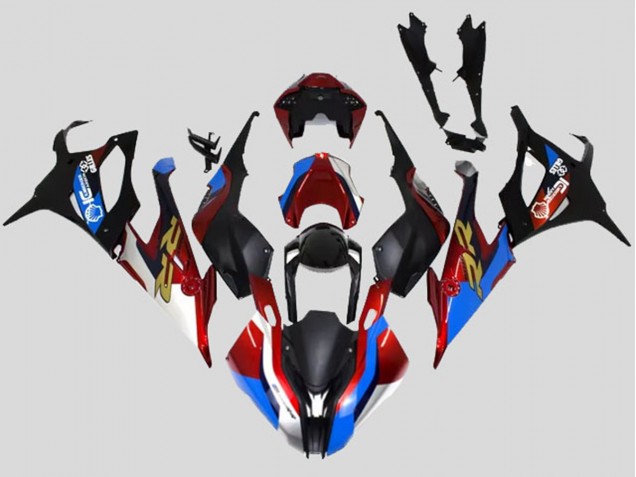 2019-2022 Black Blue Red Gold BMW S1000RR Motorcycle Fairings UK Stores