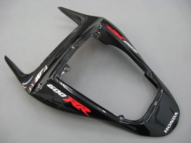 2007-2008 Grey Glossy Black with Decals Honda CBR600RR Motorcycle Fairings UK Stores