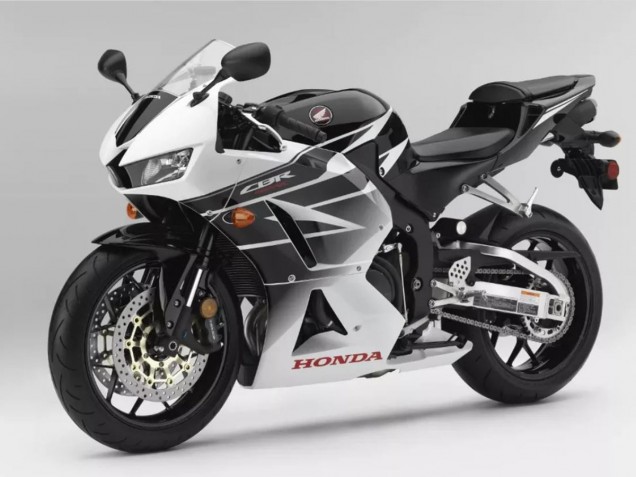 2013-2023 White Black Honda CBR600RR Motorcycle Fairings UK Stores