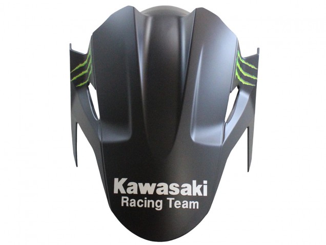 2018-2024 Matte Black Green Monster Showr Snow Kawasaki EX400 Motorcycle Fairings UK Stores