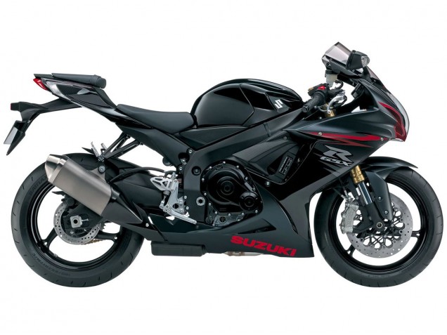2011-2024 Matte Black Red Suzuki GSXR 600/750 Motorcycle Fairings UK Stores