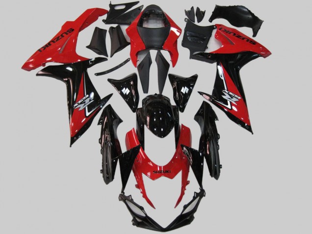 2011-2024 Red Black Suzuki GSXR 600/750 Motorcycle Fairings UK Stores