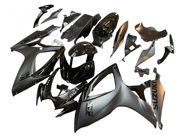 2006-2007 Glossy Black Matte Black Suzuki GSXR 600/750 Motorcycle Fairings UK Stores