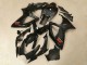 2006-2007 Glossy Black Suzuki GSXR 600/750 Motorcycle Fairing UK Stores