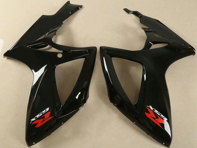 2006-2007 Glossy Black Suzuki GSXR 600/750 Motorcycle Fairing UK Stores