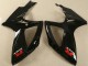 2006-2007 Glossy Black Suzuki GSXR 600/750 Motorcycle Fairing UK Stores